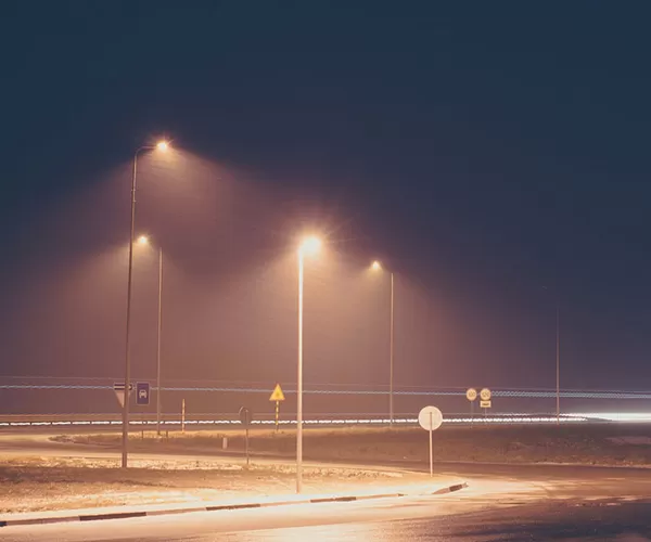مصباح شارع HAT AC LED